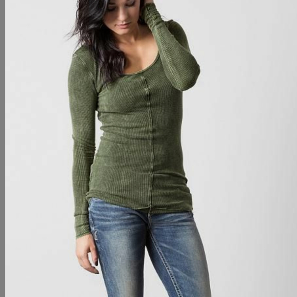 Gilded Intent thermal henley